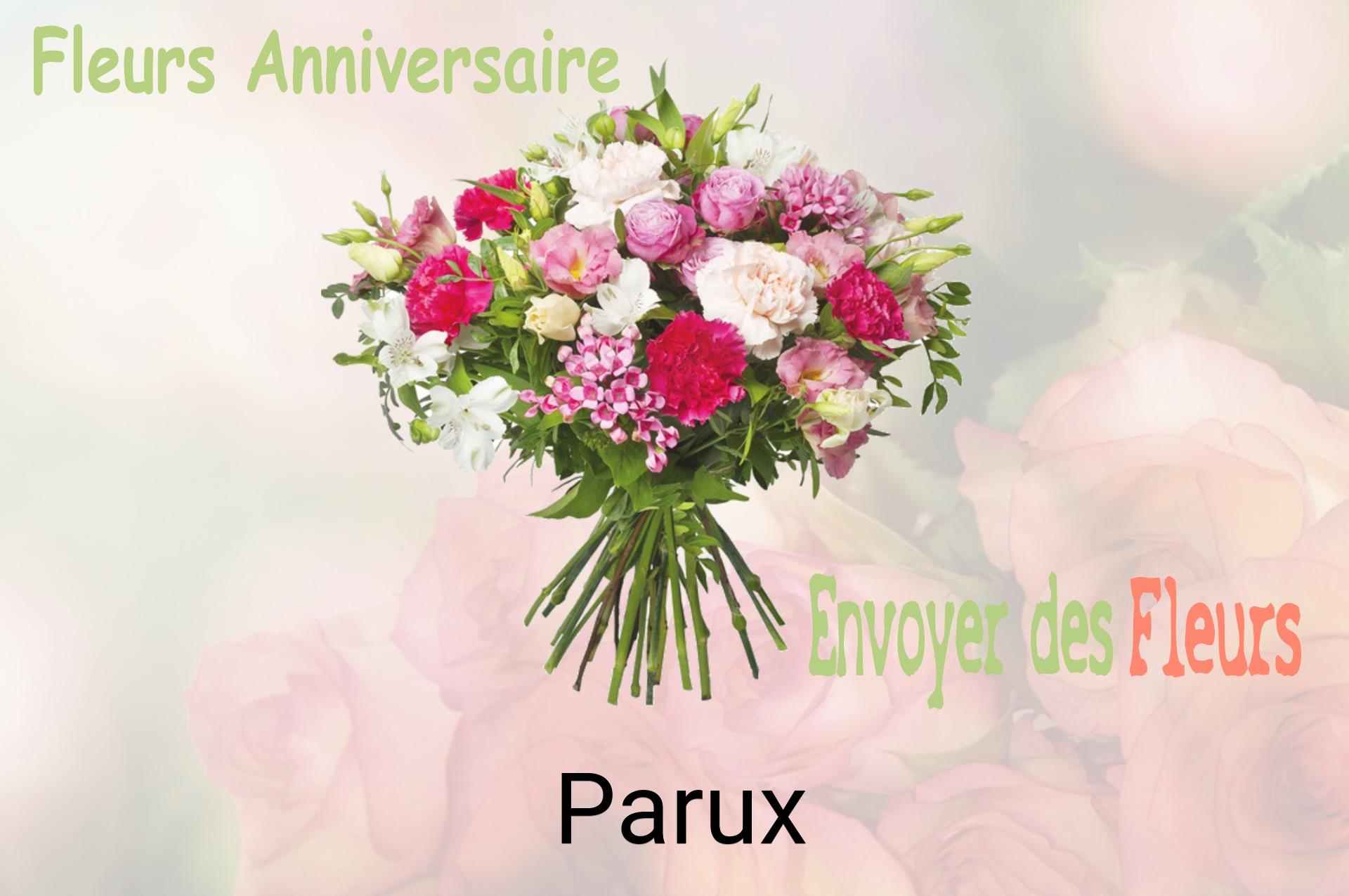 Bouquet de fleurs d’anniversaire livré à Parux